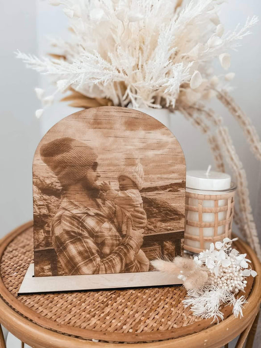Engraved Photo Arches